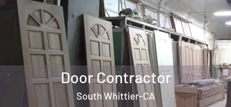 Door Contractor South Whittier-CA