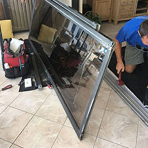 sliding glass door frame repair South Whittier